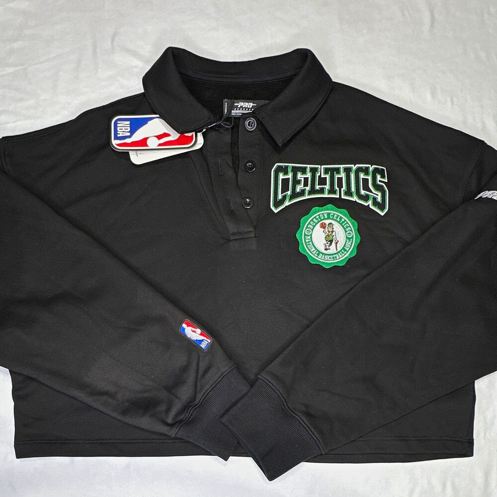 Pro Standard Boston Celtics NBA Pullover Sweatshirt Black/Green M Licensed